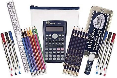Helix Oxford Complete Back to School Stationery Set, Oxford Blue, 899784 - Image 4